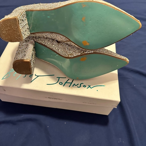 Betsey Johnson Cady Sparkly Rhinestone Booties - Picture 4 of 7